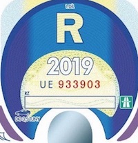 Dálniční známka 2019