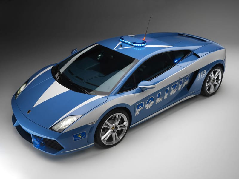 Italská policie má novou posilu: Lamborghini Gallardo LP560-4